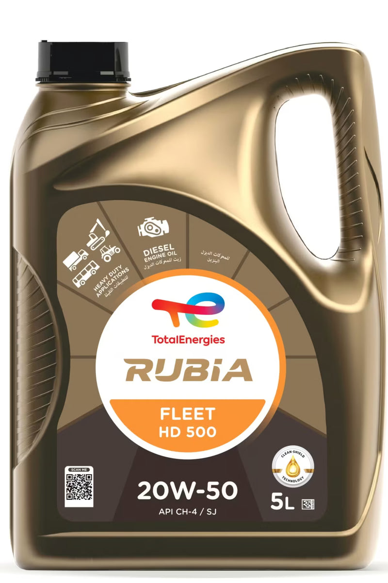TOTAL RUBIA FLEET HD 500 20W50