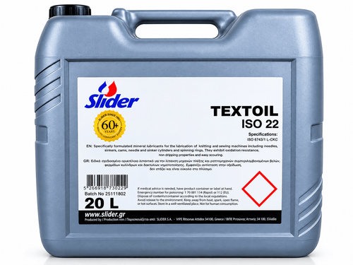 SLIDER TEXTOIL 22 OIL