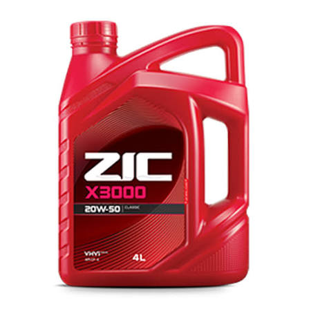 ZIC X3000 20W50