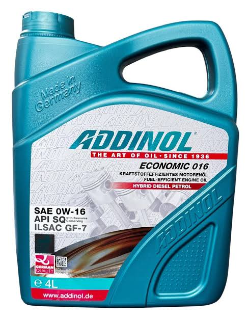 ADDINOL ECONOMICS 016  0W16