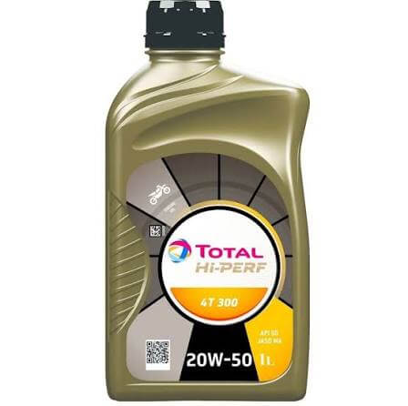 TOTAL HI-PERF 4T 300 20W50