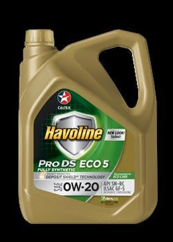 Caltex Havoline® Pro DS™ Fully Synthetic ECO SAE 0W-20