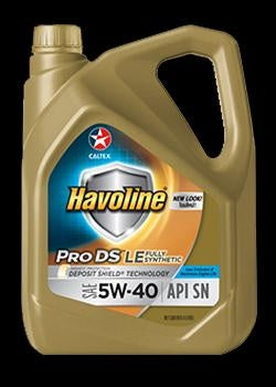 Caltex Havoline® Pro DS™ Fully Synthetic LE SAE 5W-40